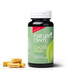Natures Own CoQ10 Multi Whole Food • 30 kaps.
