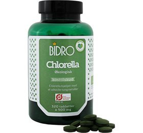 Bidro Chlorella Ø 320 tabeletter