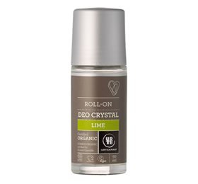 Urtekram Deo krystal roll on Lime • 50ml.