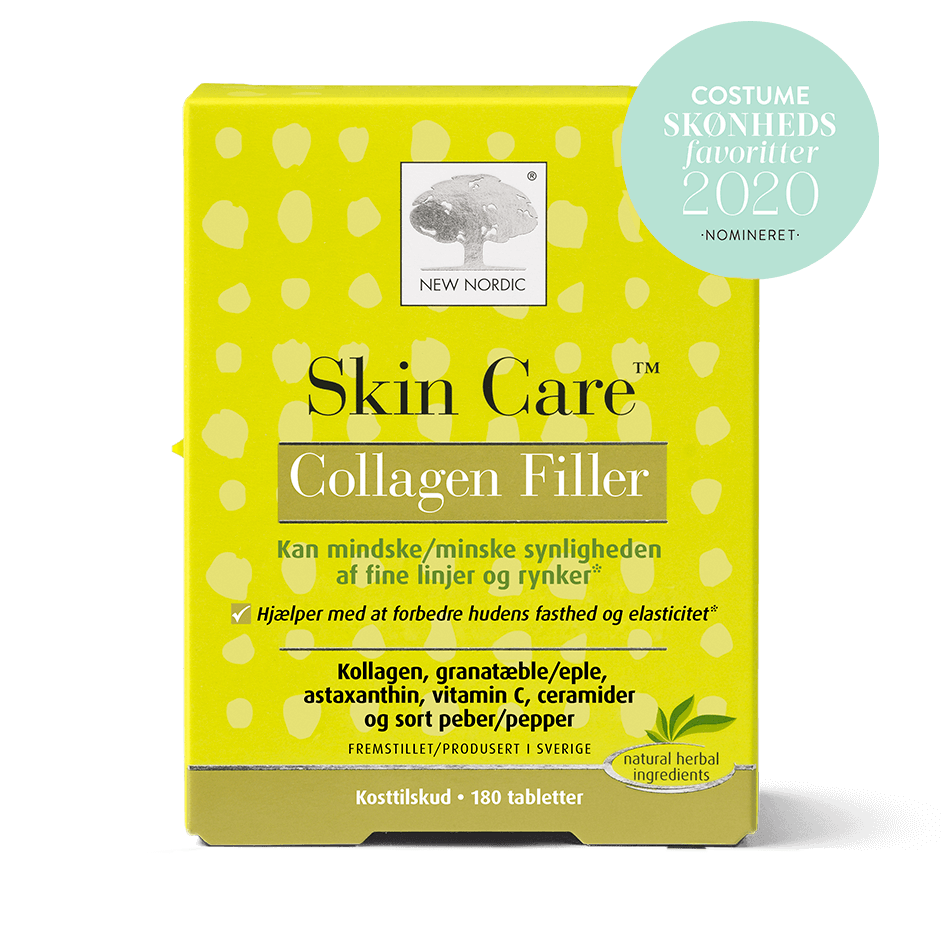 New Nordic Collagen Filler • 180 tabl. - DATOVARE 06/2025