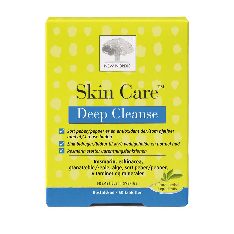 New Nordic Skin Care™ Deep Cleanse 60 tabl.