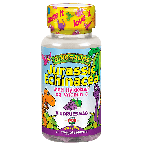 KAL DinoSaurs Echinacea tygge børn • 30 tab. UDLØB 10/25