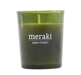 Meraki Duftlys, Green herbal • 60 g