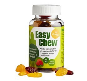 EasyChew Multivitamin m. omega 3 60 stk.