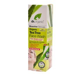 Dr. Organic Face wash tea tree 200 ml