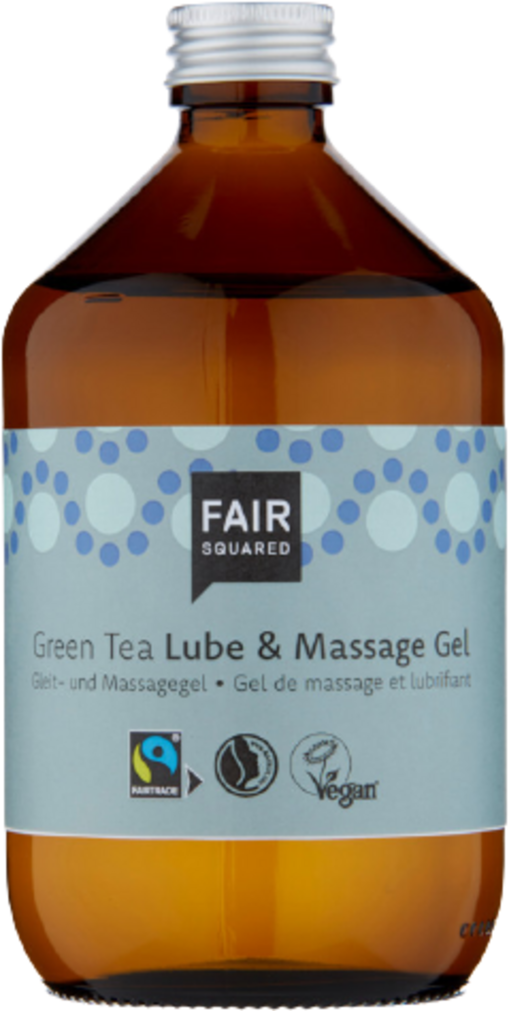 FAIR SQUARED - Green Tea Lube & Massage Gel 500 ml.