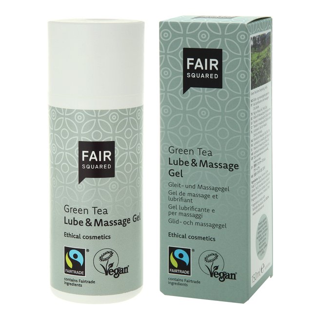 FAIR SQUARED - Green Tea Lube & Massage Gel 150 ml.