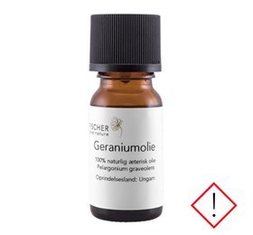Fischer Pure Nature Geraniumolie æterisk • 10ml.