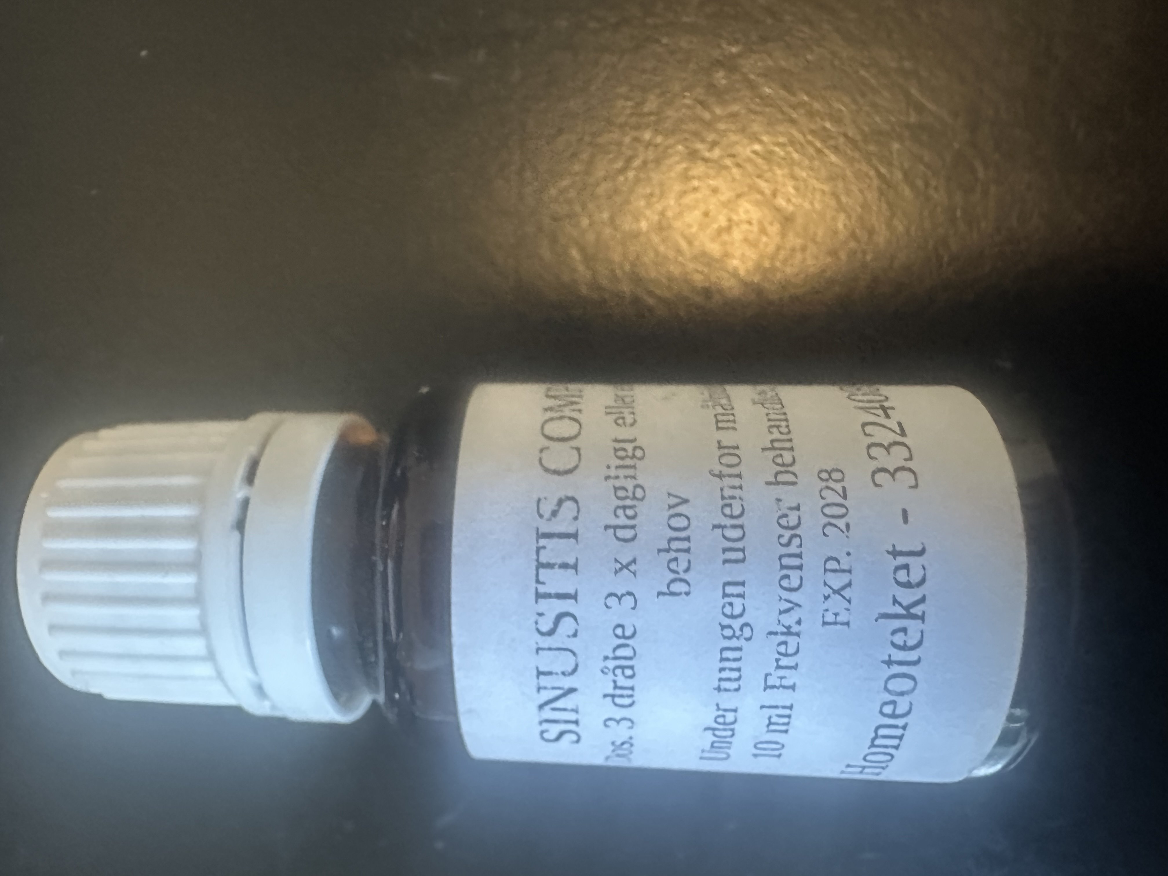 Sinusitis Comp fra Homeoteket - 10 ml.  X