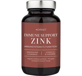 Nordbo Immune Support Zink 90 kap