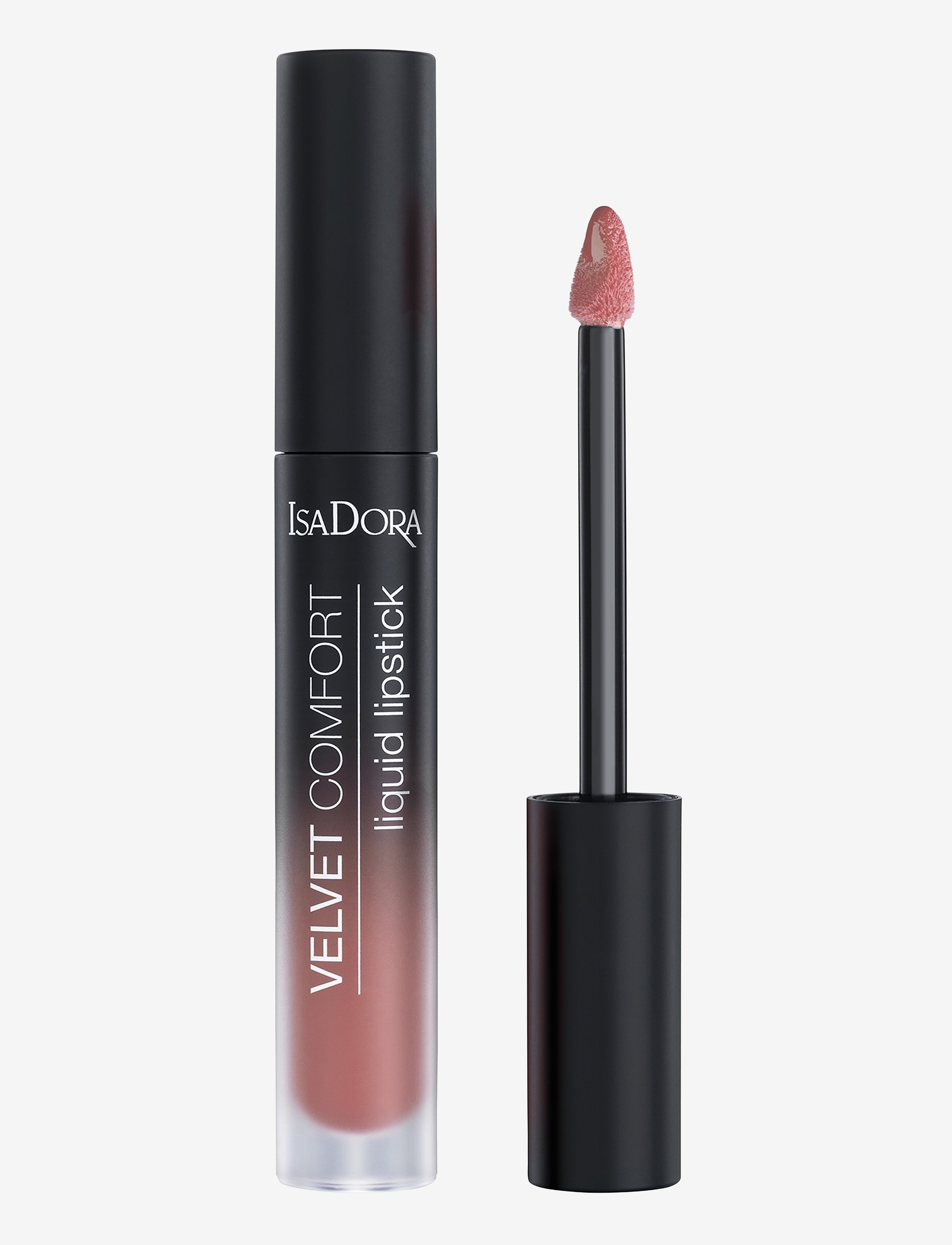  IsaDora VELVET COMFORT LIQUID LIPSTICK - Flydende læbestift - 62 Red Plum