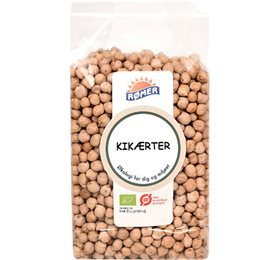 Rømer Kikærter Ø 500g.