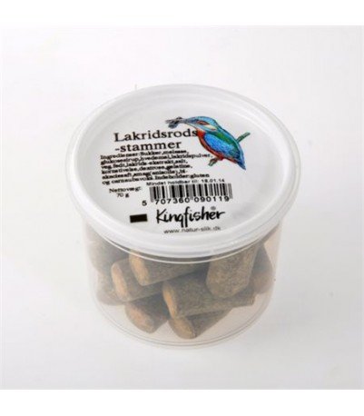 Kingfischer Lakridsrodsstammer 70 gr 