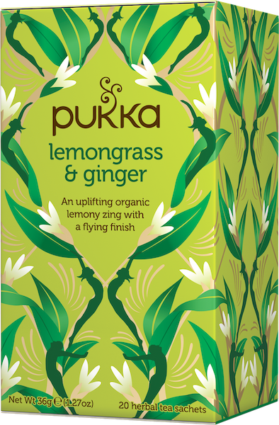 Pukka Lemongrass & Ginger te Ø  • 20 br.