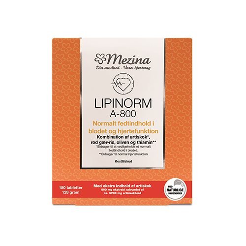 Mezina Lipinorm A-800 180 tabletter