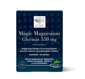 New Nordic Magic Magnesium Glycinat 60 tabl.