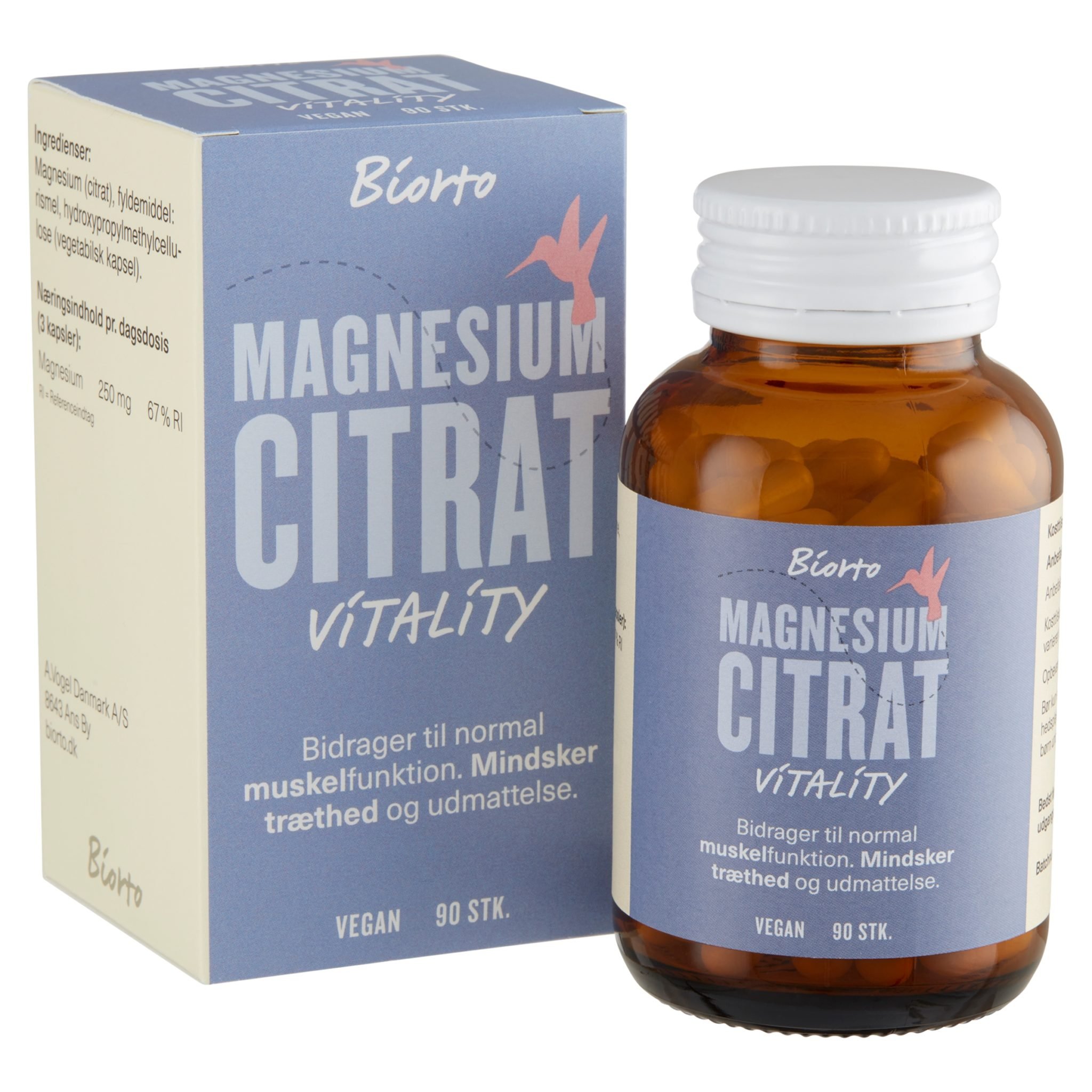 Biorto Magnesium Citrat • 90 kaps. 