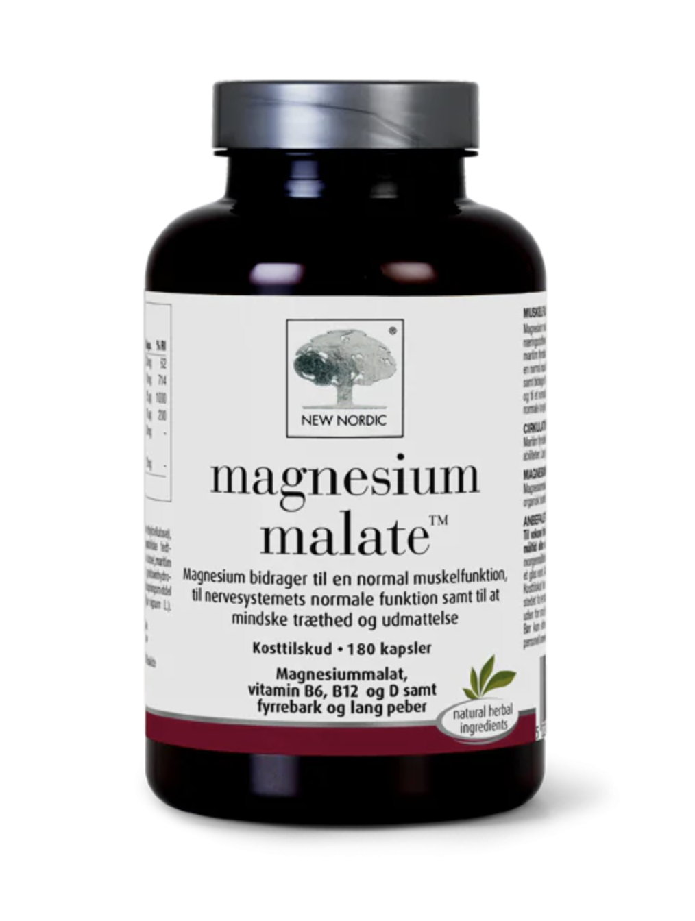 New Nordic Magnesium Malate 180 kaps.