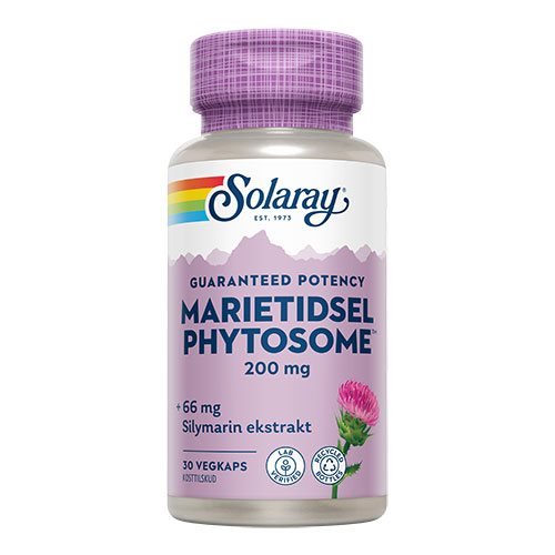 Solaray Marietidsel Phytosome 30 kap.