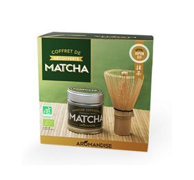 NatureSoursce Matcha discovery sæt Ø (ceremonial grade matcha te & piskeris)