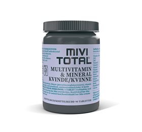 Mivi Total Kvinde multivitamin & mineraler 90 tab.