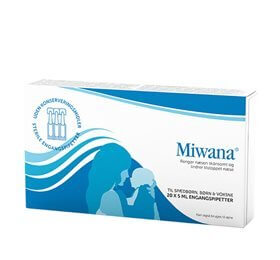 Miwana Næsedråber • 20 x 5 ml 