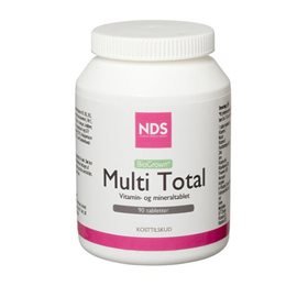 NDS Multi Total multivitamin og mineral • 90 tab. 