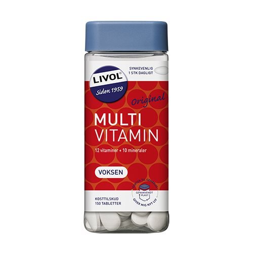 Livol Multi vitamin voksne 150 tab.