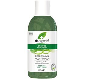 Dr Organic Mundskyl Aloe Vera 500 ml