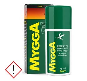 MyggA Spray 9,5% DEET 75 ml.