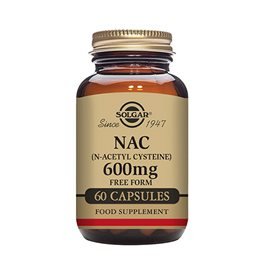 Solgar NAC (N-Acetyl Cysteine) 600 mg 60 kap.