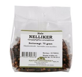 ND Nelliker hele • 75g.