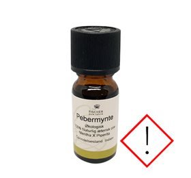 Fischer Pure Nature Pebermynteolie æterisk øko • 10ml.