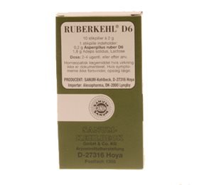 Ruberkehl D6 stikpiller • 10 stk.