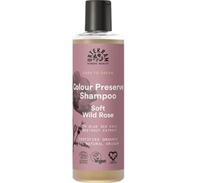 Urtekram Shampoo Soft Wild Rose t. farvet hår 250 ml