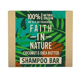 faith in nature Shampoobar Kokos & Sheasmørt 85 g 
