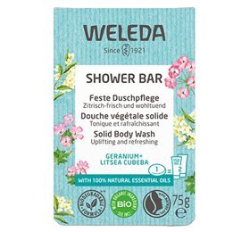 Weleda Shower Bar Geranium • 75 g. 