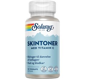 Solaray Skintoner med vitamin C 30 kap.