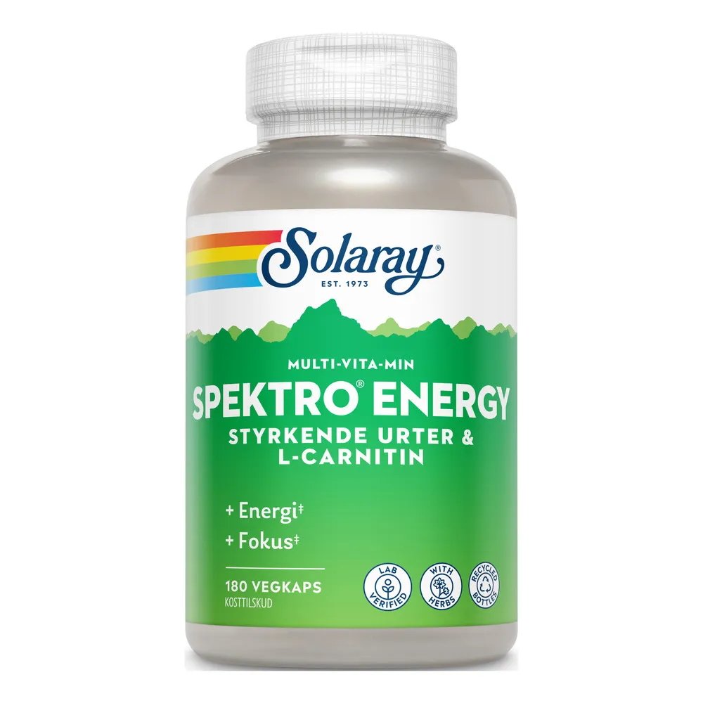 Solaray Spektro Energy 180 kaps.  