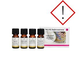 Fischer Styrk lugtesansen kit 2, 4 x10 ml æteriske olier