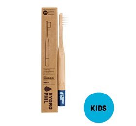 Tandbørste bambus børn blå • 1 stk
