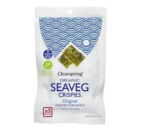 Clearspring Tang chips (Seaveg Crispies) Ø 1 pk. 20 g.