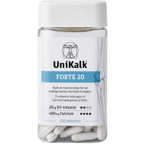 UniKalk Forte 20 - 120 tab.
