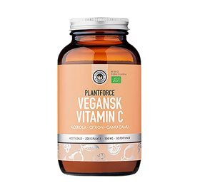 Plantforce Vitamin C Vegansk Ø • 200 g.