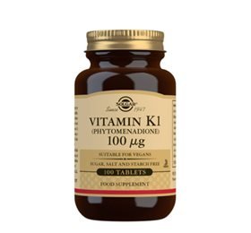 Solgar Vitamin K1 100ug - 100 tab.