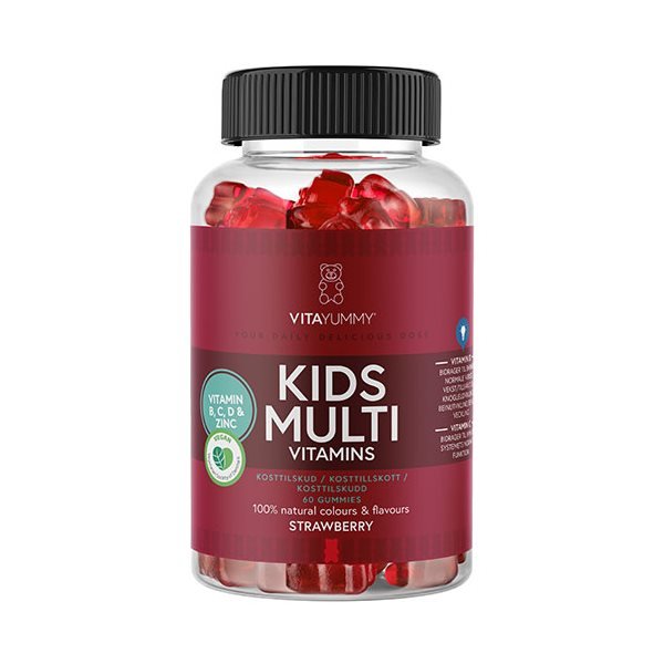 VitaYummy Kids Multivitamin Strawberry 60 gum.