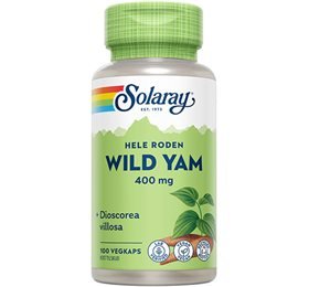 Solaray Wild Yam Root 400 mg 100 kap. 