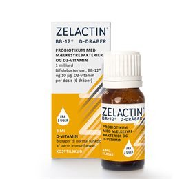 Pharmaforce Zelactin, d-dråber m/bb-12 8ml.