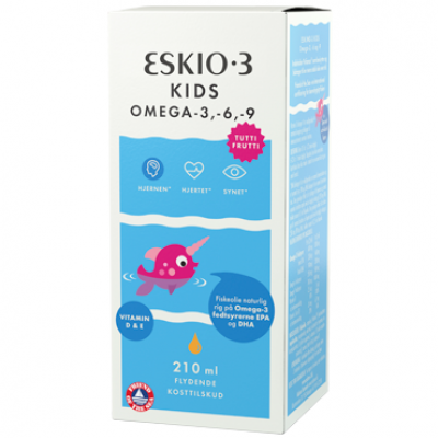 Midsona Eskio-3 Kids m. tutti frutti smag • 210 ml.