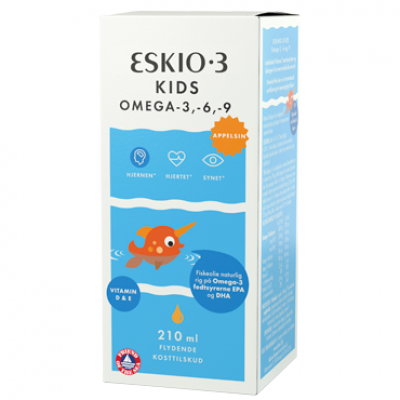 Midsona Eskio-3 Kids m. appelsin smag • 210 ml.